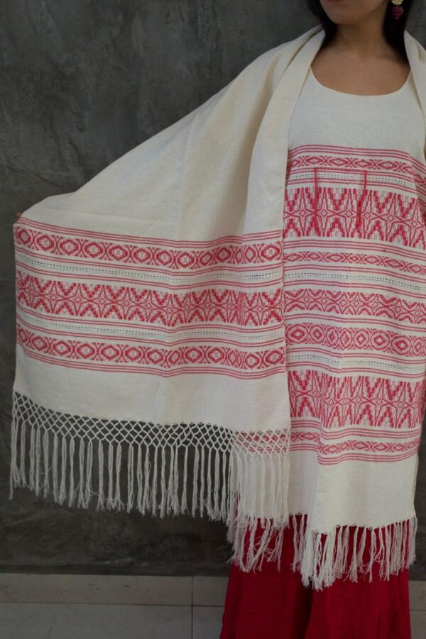 Conjunto de huipil, rebozo y falda. - Image 2