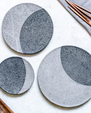 Plato modelo meztli 30 cm.