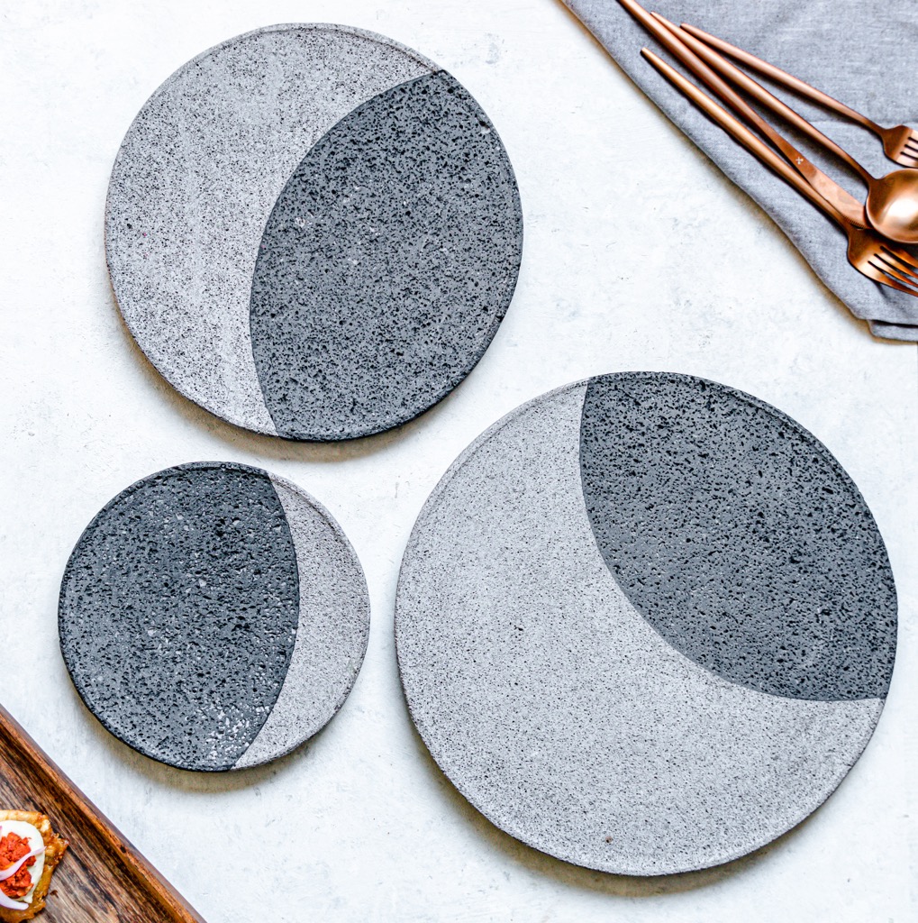 Plato modelo meztli 30 cm.