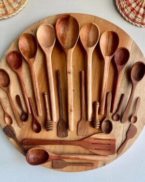 Decorativo de cucharas.