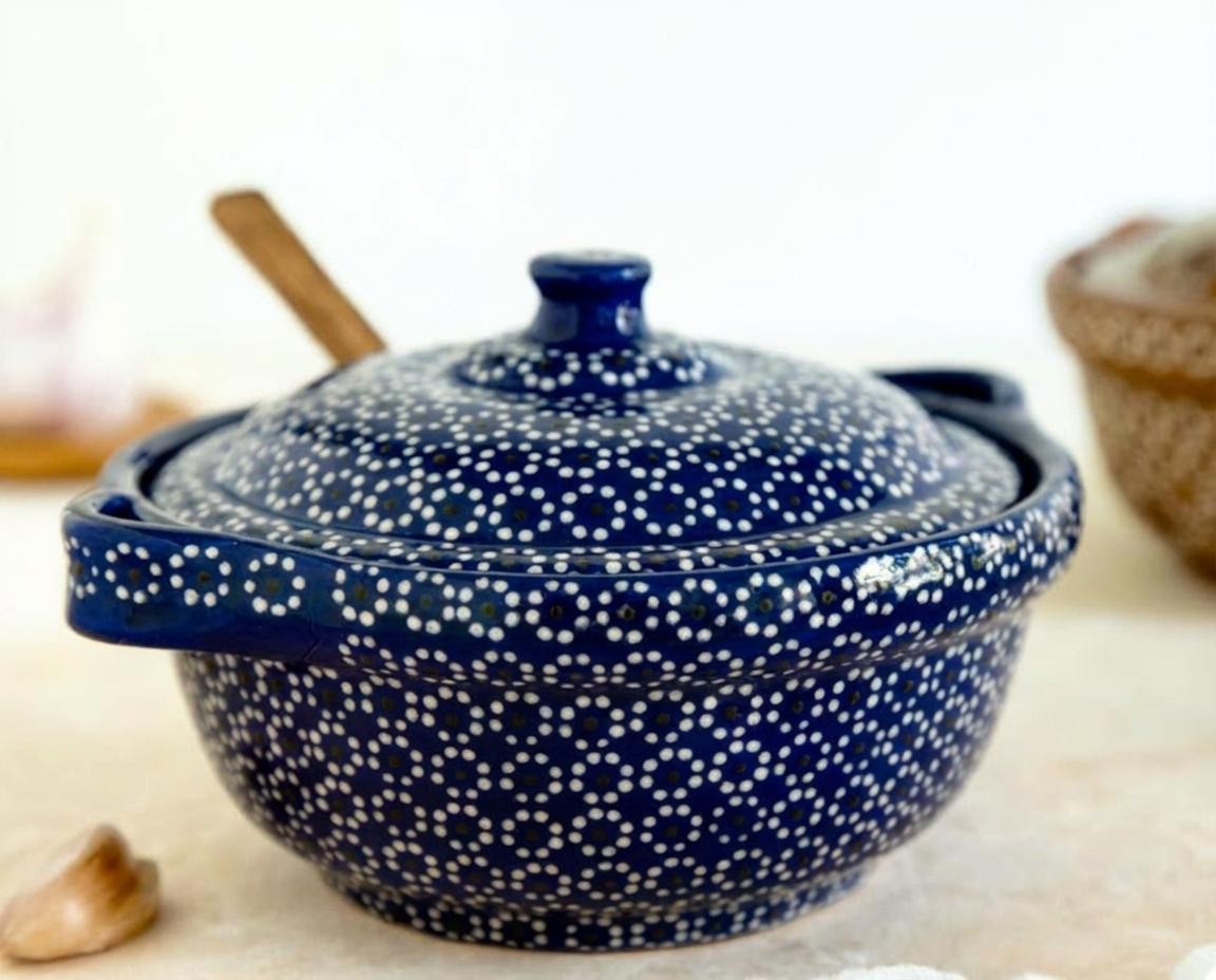 Cazuela de barro capuleado un tono - Image 5