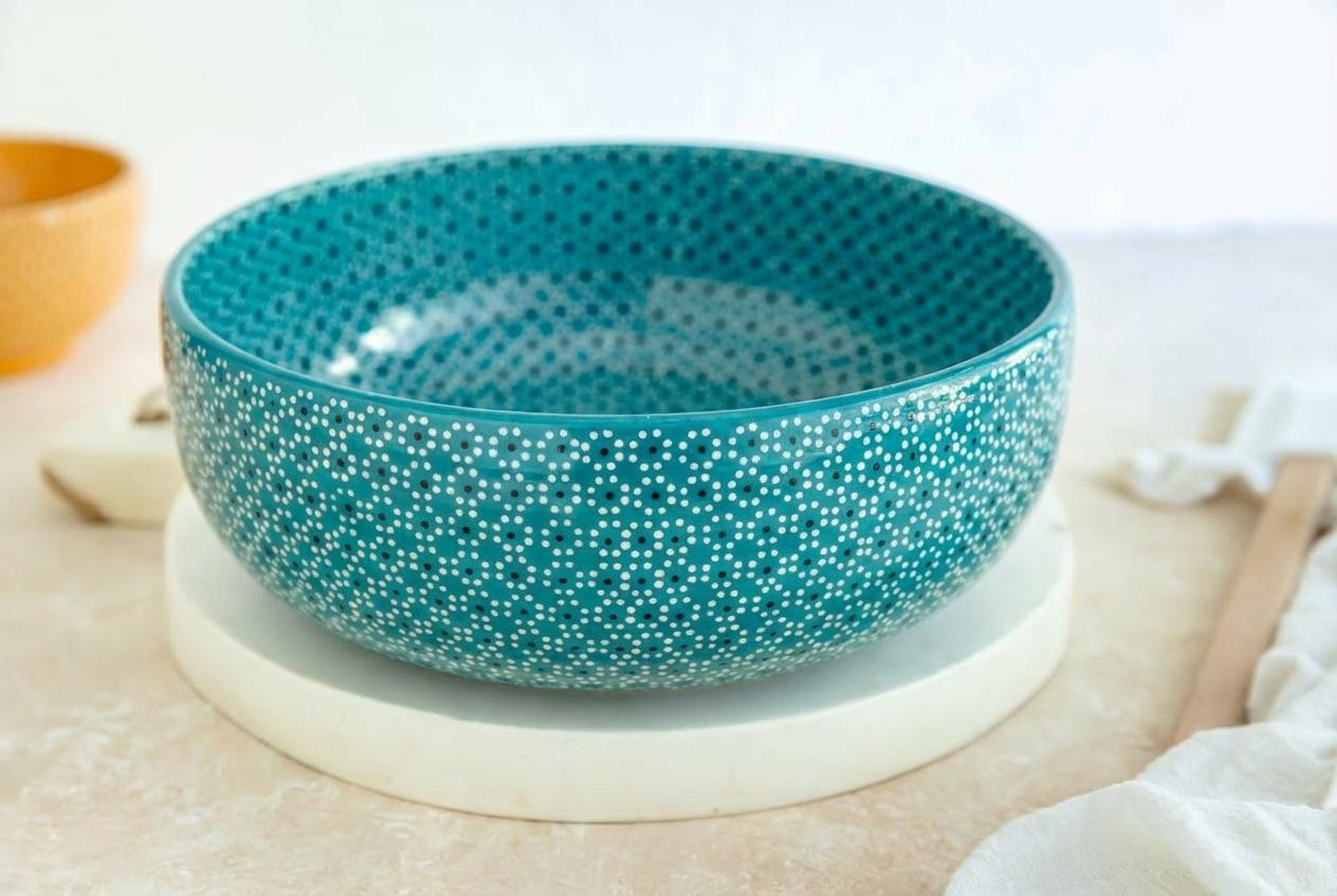 Ensaladera barro capuleado un tono - Image 7