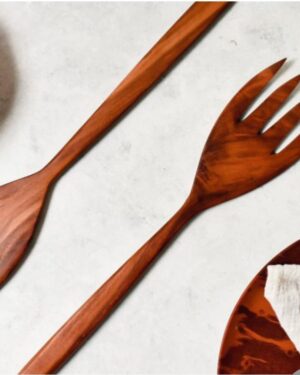 Tenedor de madera 30 cm.