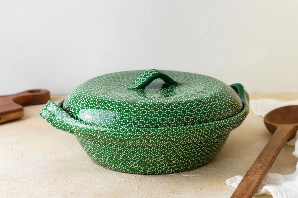 Cazuela de barro capuleado un tono - Image 7