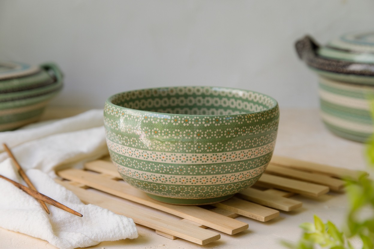 Bowl barro capuleado arcoíris 17 cm. - Image 3