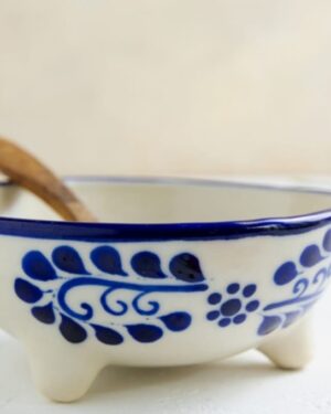 Molcajete de cerámica tradicional 12 cm