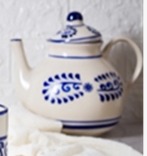 Tetera bola de cerámica tradicional