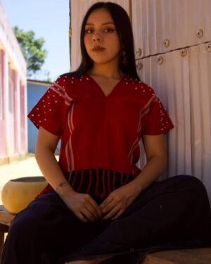 Blusa en telar de cintura